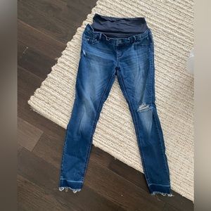 Old Navy Rockstar Maternity skinny jeans EUC